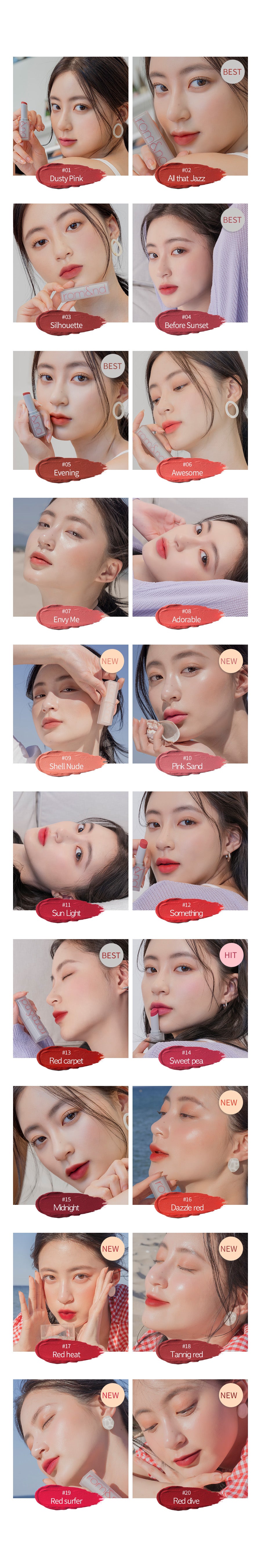 Rom&And Zero Matte Lipstic